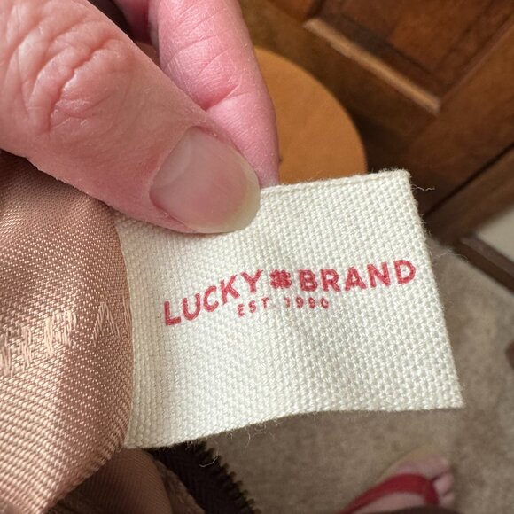 Lucky Brand Brown Leather Crossbody Bag - Picture 10 of 14